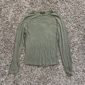 Nuuds slinky rib olive